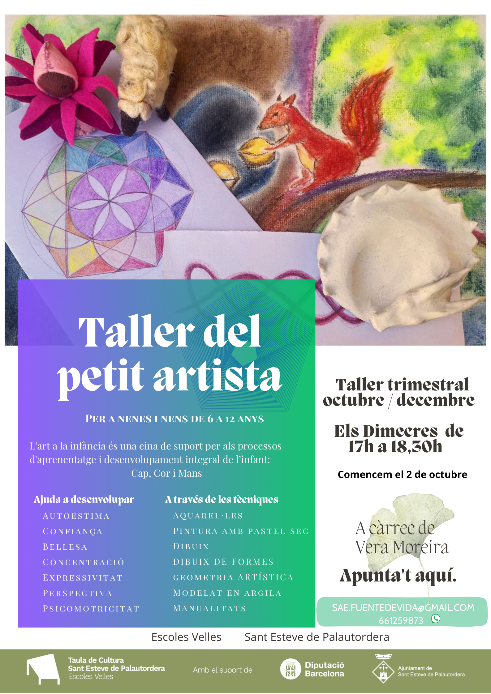 (SETMANAL) Taller del petit artista