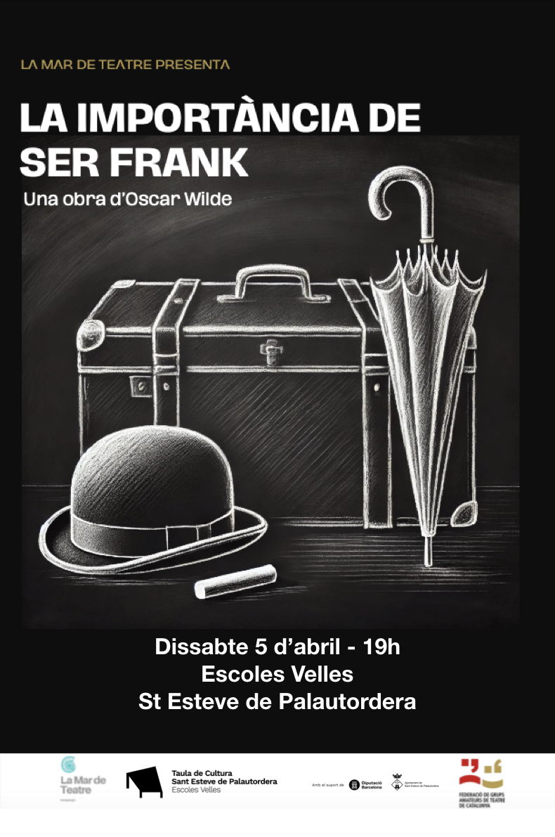 La importància de ser Frank, d’Oscar Wilde