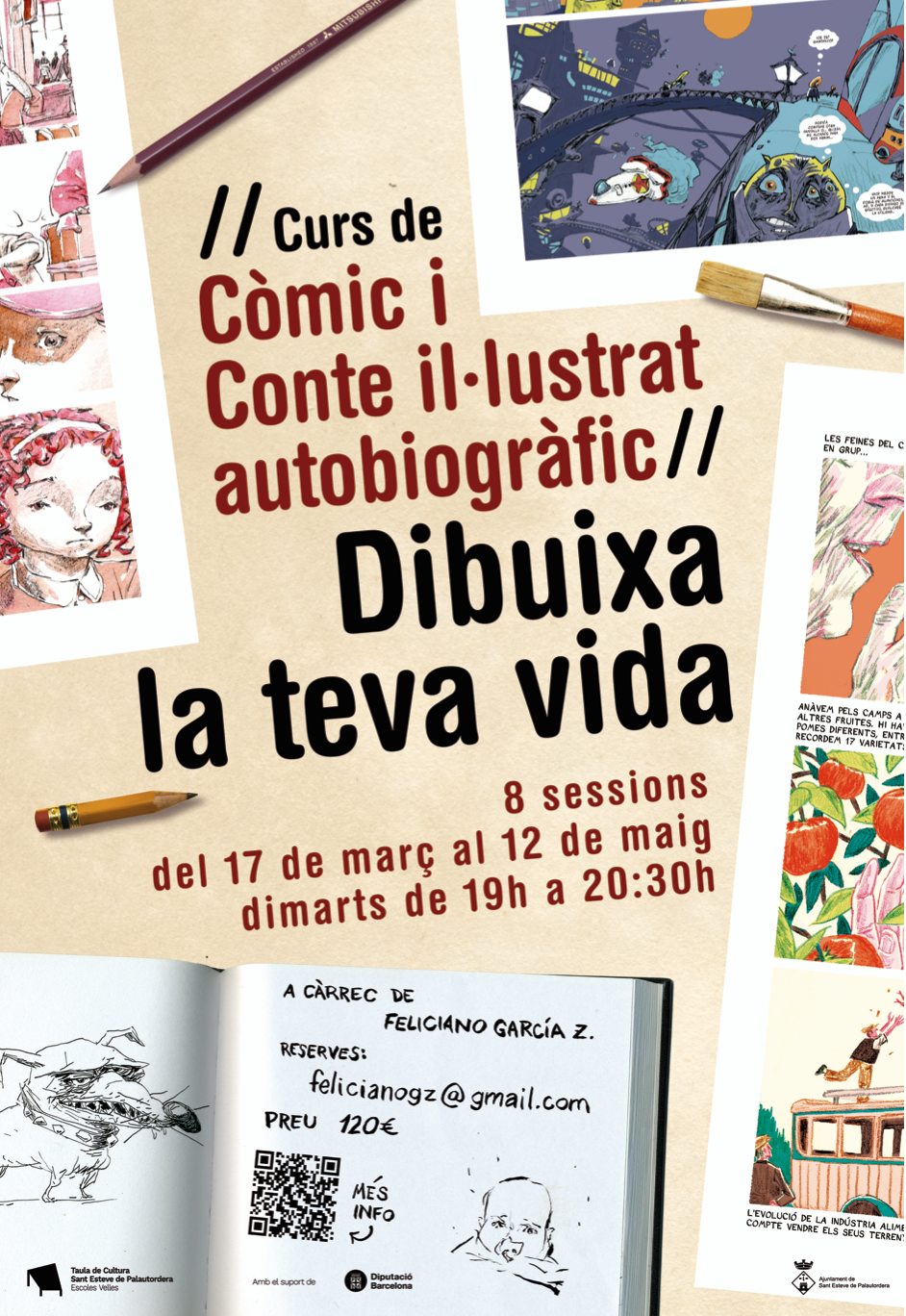 Curs “Dibuixa la teva vida”